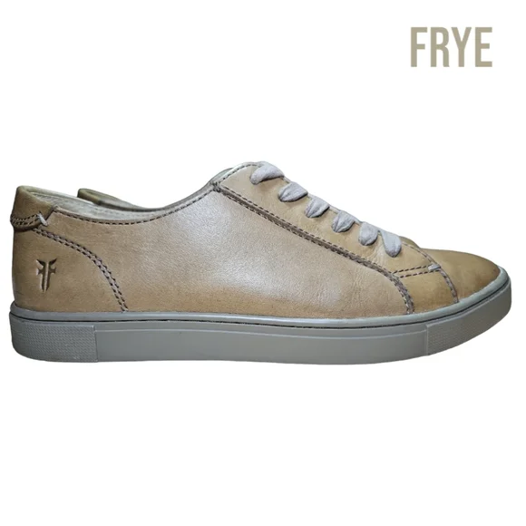 Frye Gemma Low Lace Leather Sneaker - Picture 4 of 10